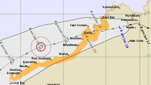 Cyclone Alert for Port Hedland and Karratha