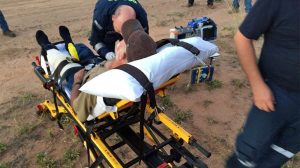 RACQ rescue helicopter quad bike accident