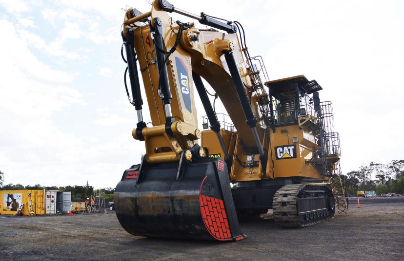 6040 excavator safety features