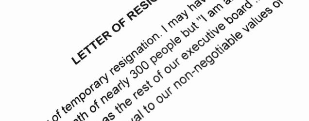 tailings dam disaster CEO resignation