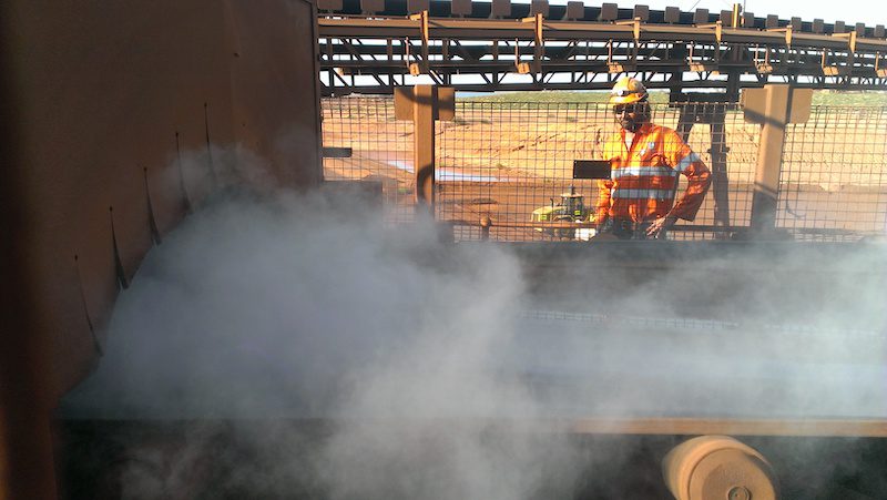 dry fog dust suppression in mining