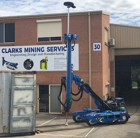 remote operated rig clarks mining services