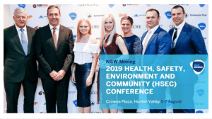 NSW Mining HSEC Conference Awards