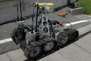 mines rescue robot wolverine
