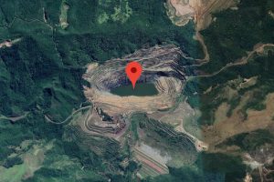 a slope stability issue has triggered a response at the gongo soco mine