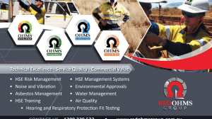 RED OHMS provides a range of services across mining industry