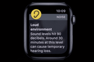 Apple watch to monitor noise exposure and decibel levels - health and safety initiative