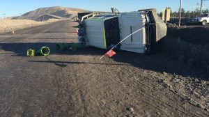 Light vehicle in rollover at NSW Mine