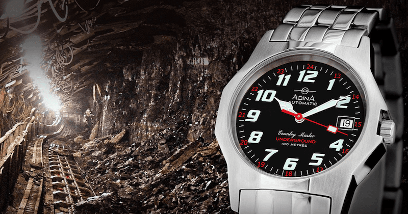 Adina mining watch offers users the best characteristics of automatic mining watches