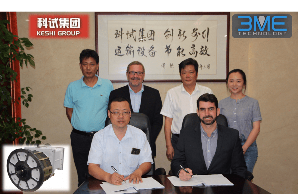 3ME Technology signs agreement with China Keshi Group for Flameproof motors