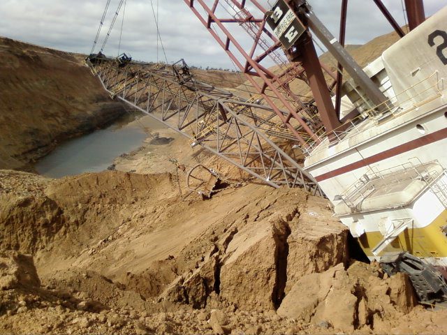 Dragline safety incident BHP BMA