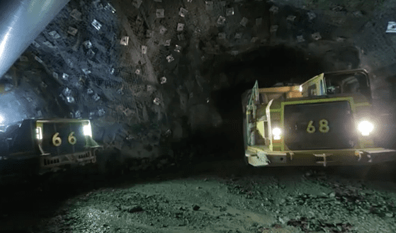 Pybar mining retrieval of tasmanian miner