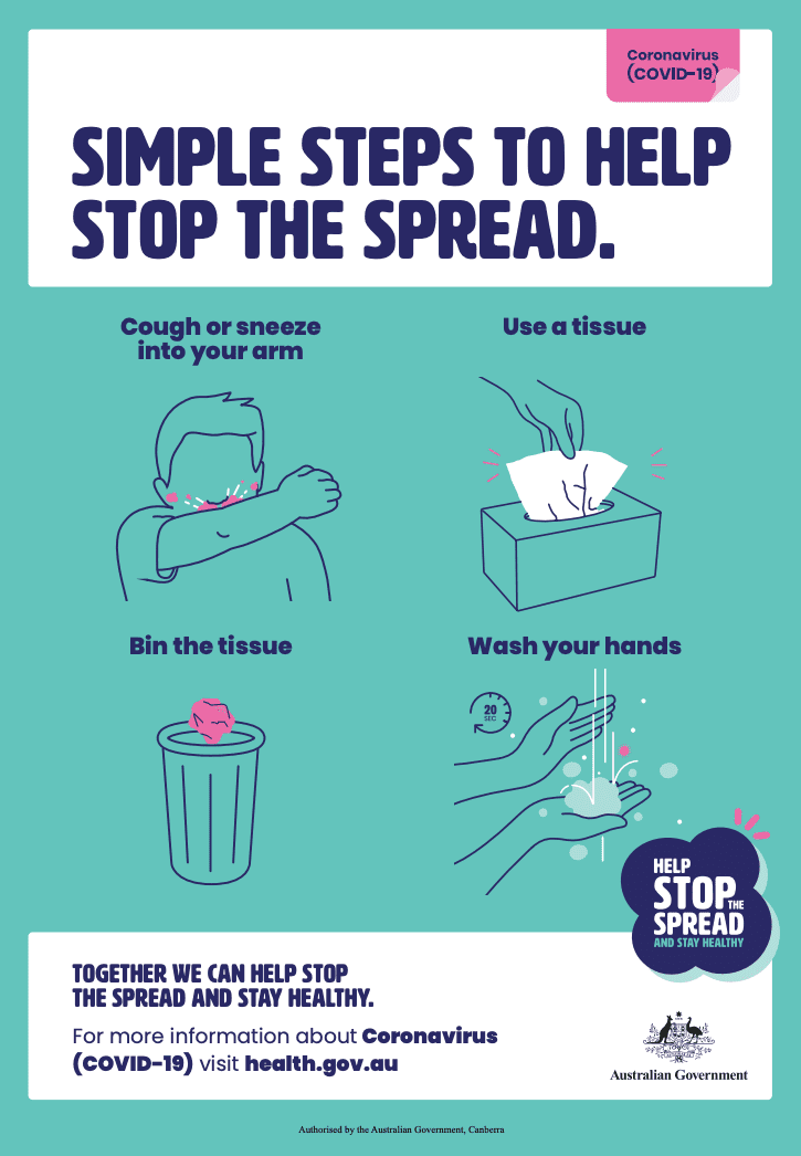 Steps to stop the spread of COVID-19