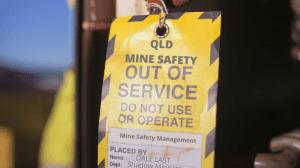 Queensland mine safety out of service