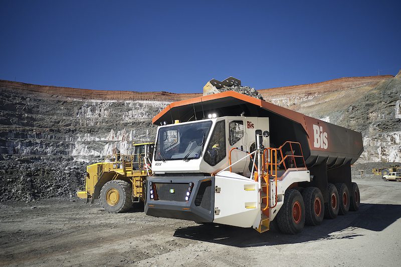 BIS Rexx mining haul truck