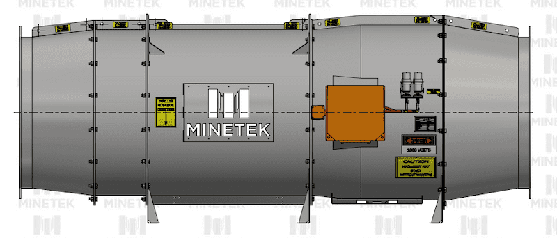 Minetek delivers on custom ventilation solution