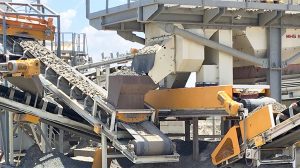 Fairfield Quarry fixed plant conveyor
