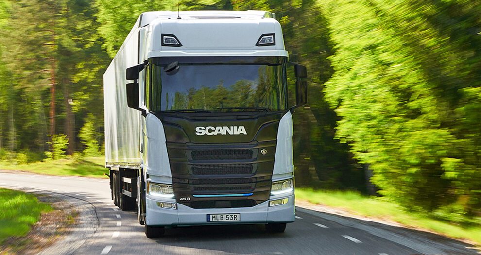 Scania electric truck