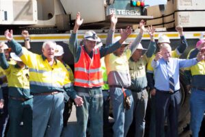 Queensland Nickel workers