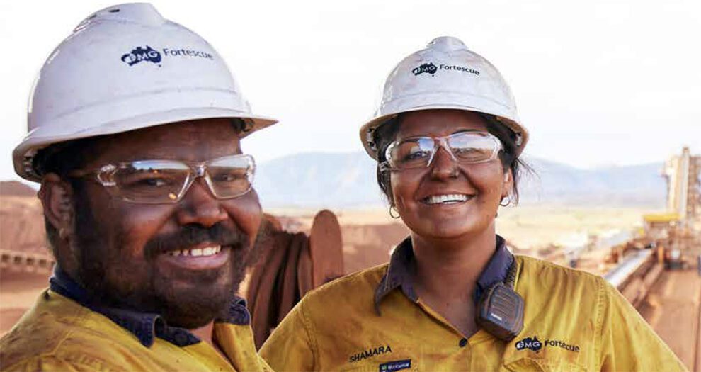 Fortescue indigenous workers