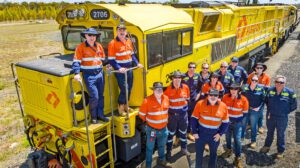 New Acland train workers