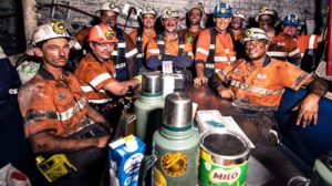 Broadmeadow coal mine workers